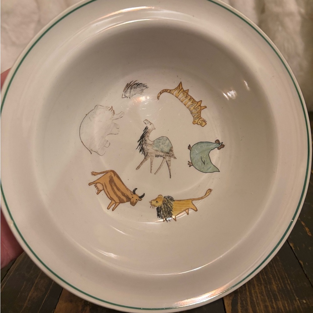Arabia Finland Zoo Animal dish set